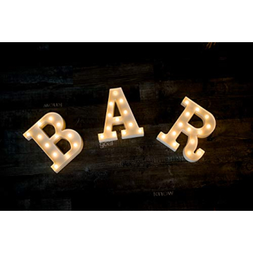 Foaky Light Up Letters Marquee Decor for Parties & Home