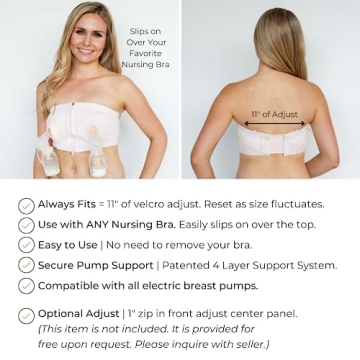Comfortable Hands-Free Pumping Bra for New Moms