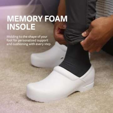 Anywear Guardian Angel Nursing Clogs for All Day Comfort