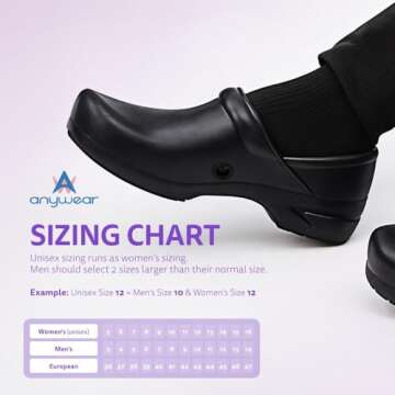 Anywear Guardian Angel Nursing Clogs for All Day Comfort