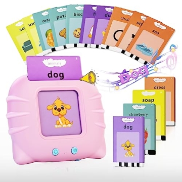 Talking Flash Cards-Alphabet Pocket Speech Toys -224 Signt Words of 12 Varieties- Therapy Autism Sen...