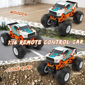 Kidcia 1:16 Scale RC Monster Truck High-Speed Off-Road Fun