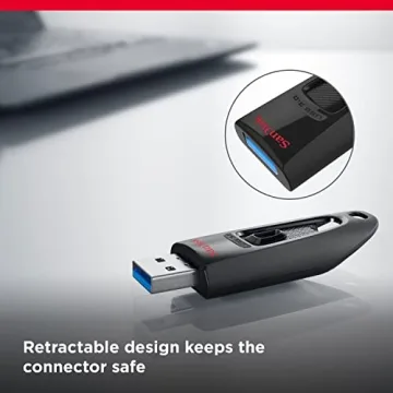 SanDisk 128GB Ultra USB 3.0 Flash Drive for Quick Access