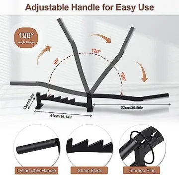 Primachen Wall Mounted Kindling Splitter for Softwood