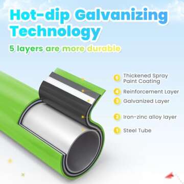 Experience Fun with Zupapa 10FT Climbing Dome Playset