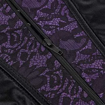 Elegant Purple Corsets for Stylish Women Plus Size