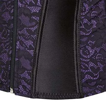 Elegant Purple Corsets for Stylish Women Plus Size
