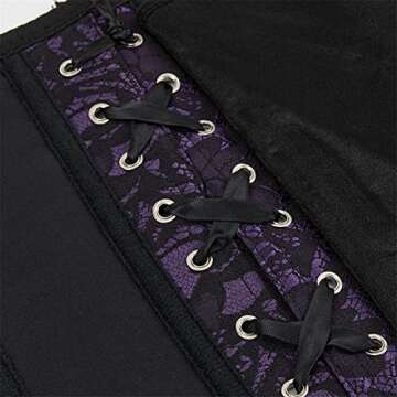 Elegant Purple Corsets for Stylish Women Plus Size