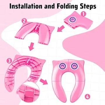 Portable Toddler Potty Seat - Fun & Travel-Ready!