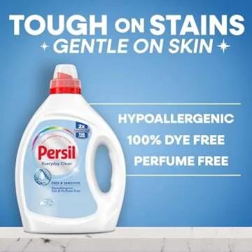 Persil Free & Sensitive Unscented Laundry Detergent 110 Loads