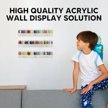 Tapeera 3-Pack Minifigure Display Case for 72 Figures