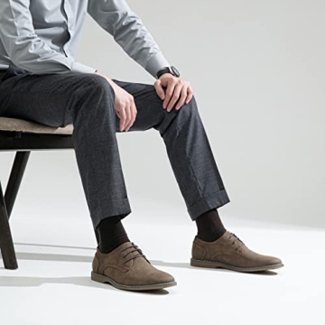 Jousen Mens Oxford Suede Dress Shoes for Every Occasion