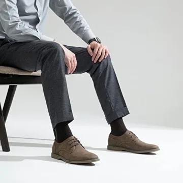 Jousen Mens Oxford Suede Dress Shoes for Every Occasion