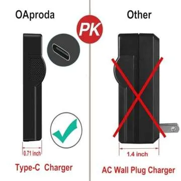OAproda 2 Pack EN-EL19 Battery & USB Charger for Nikon