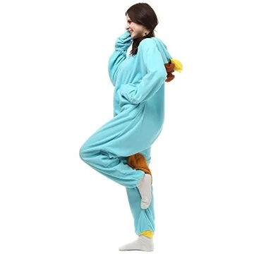 Slim Fit Unisex Adult Animal Pajamas for Halloween