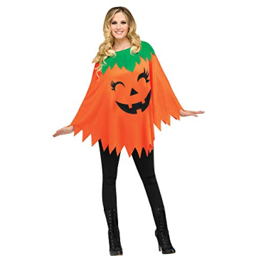Fun World Pumpkin Poncho - The Perfect Costume for All Ages