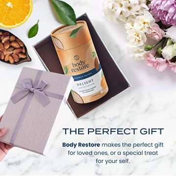 Body Restore Shower Steamers Aromatherapy 6 Pack - Relaxation Birthday Gifts for Women and Men, Travel Essentials, Stress Relief and Self Care - Cocoa Orange