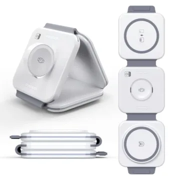 Hohosb 3 in 1 Mag-Safe Charging Station for iPhone