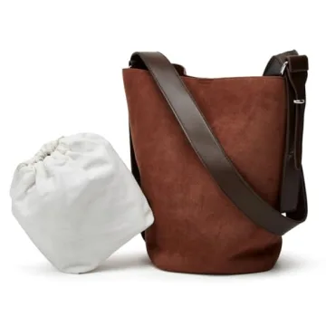 Chic Vegan Suede Hobo Bags - Stylish & Versatile Tote Handbag