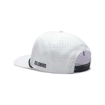 Golf Hat for Men - Golf Snapback - Fun Hat for Golfing - Golf Snapback for Men and Women - Make More Birdies White