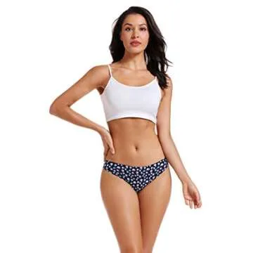 Voenxe Seamless Women Underwear Thongs for All-Day Comfort