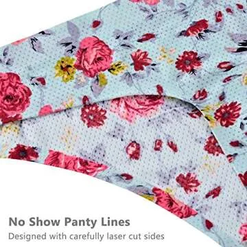 Voenxe Seamless Women Underwear Thongs for All-Day Comfort