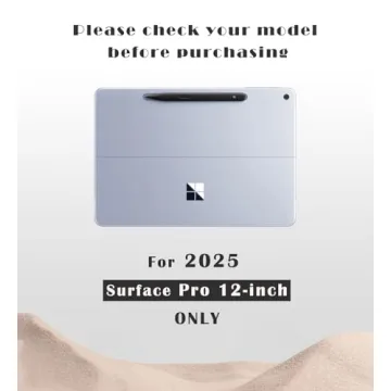 Ultra Thin Protective Skin for Microsoft Surface Pro 12" - Cracked Marble