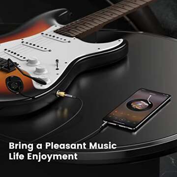 UGREEN 6.35mm 1/4 Male to 3.5mm 1/8 Female Stereo Headphone Adapter Audio Jack Plug Gold Plated for ...