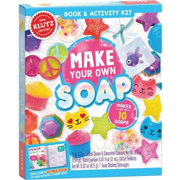 Klutz Make Your Soap Science Kit for Creative Learning