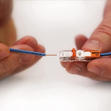 WAGO Lever-Nuts Inline Splicing Connector - 60 Pieces