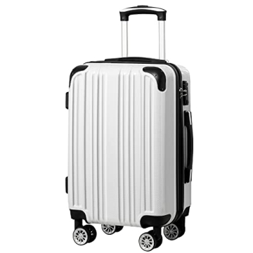 Coolife Luggage Expandable 20in 24in 28in Spinner Suitcase