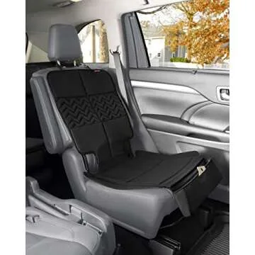 Skip Hop Clean Child Car Seat Protector, Universal Baby Carseat Cover with Clean Sweep Crumb Catcher
