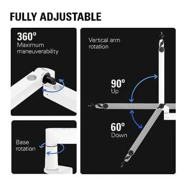 Elgato Pro Audio Set (White) - Premium USB Condenser Microphone with Shock Mount, Pop Filter and Low Profile Mic Arm, for Streaming, Podcast, Gaming and Home Office, Free Mixer Software, for Mac, PC