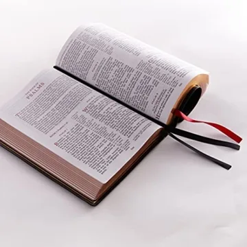 KJV Holy Bible Giant Print Cross References Goatskin Leather