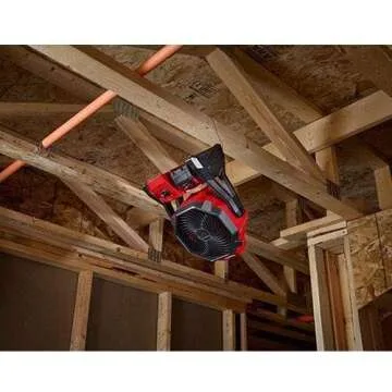 Milwaukee 18V Cordless Floor Fan Powerful Airflow