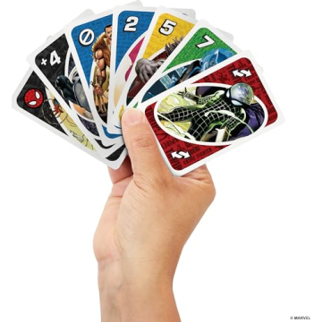 UNO The Amazing Spider-Man Card Game for Family Fun