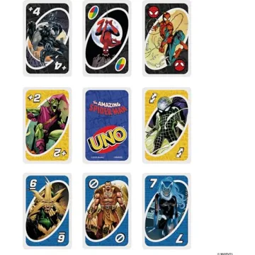 UNO The Amazing Spider-Man Card Game for Family Fun