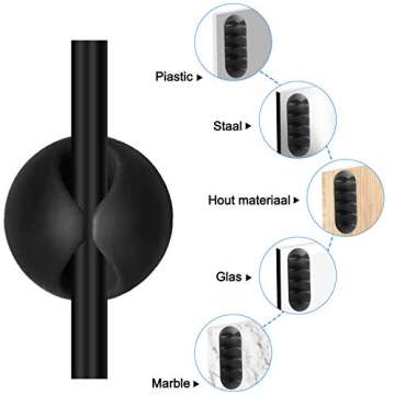 AEDILYS Cable Clips for Ultimate Wire Management