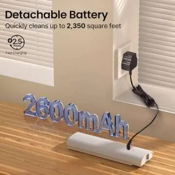 iDOO Cordless Electric Mop, Power Spin Mops for Floor Cleaning, Hardwood Floor Scrubber Cleaner Machine for Tile, Laminate, Vinyl, Marble, Dual-Motor Spray Mop with LED Headlight, Detachable Tank