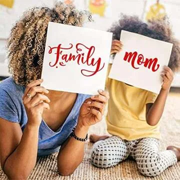 TECKWRAP 001 Vinyl Matte Adhesive Vinyl for Craft Decal Projects 1ft x 5ft, Matte Pure Red