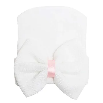 Cute Zando Newborn Hospital Hats with Big Bow for Gift