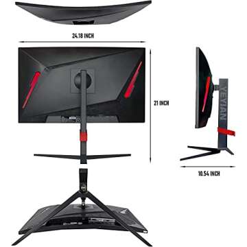 YEYIAN Sigurd 3001 Curved Gaming Monitor - 165Hz Refresh Rate