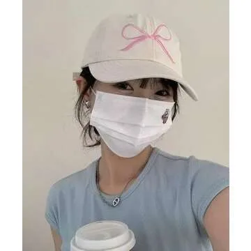 Bow-Tie Baseball Cap for Women Fashion Sun Hats for Women Trucker Hat Y2k Sun Cap Visor Cap Hiking Travel Trendy 2025 Navy