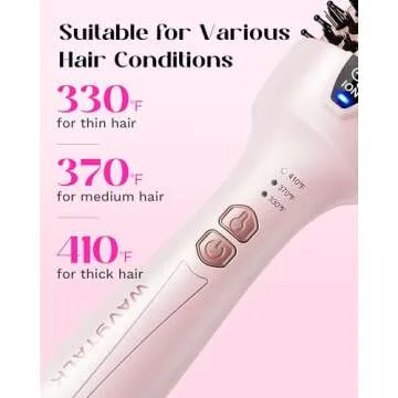 Wavytalk Thermal Brush: Salon Quality & Frizz-Free Hair