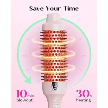Wavytalk Thermal Brush: Salon Quality & Frizz-Free Hair