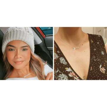 Custom Sterling Silver Name Necklace for Women & Girls