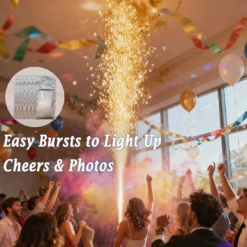 12pcs Stage Light Cold Spark Refill - Perfect for Weddings & Events