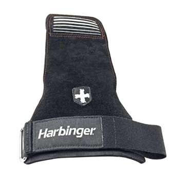 Harbinger Lifting Grips, Black, Medium/Large