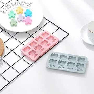 Hello Kitty Silicone Molds for Adorable Desserts