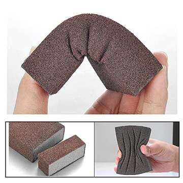 Durable 6Pcs Sanding Sponges Set for Wood Metal